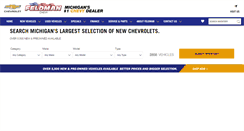 Desktop Screenshot of feldmanchevy.com